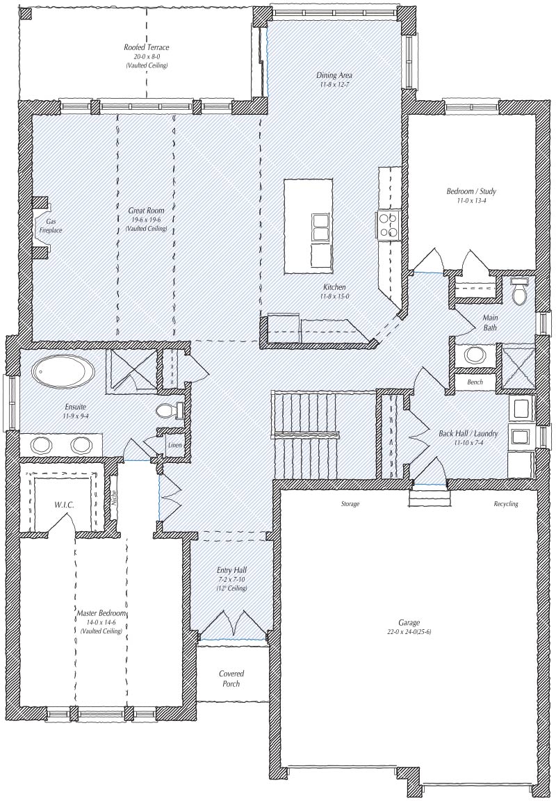 The Newbury Floorplan