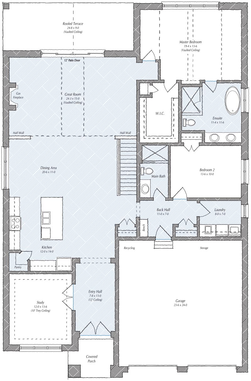 The Ridgeview Floorplan