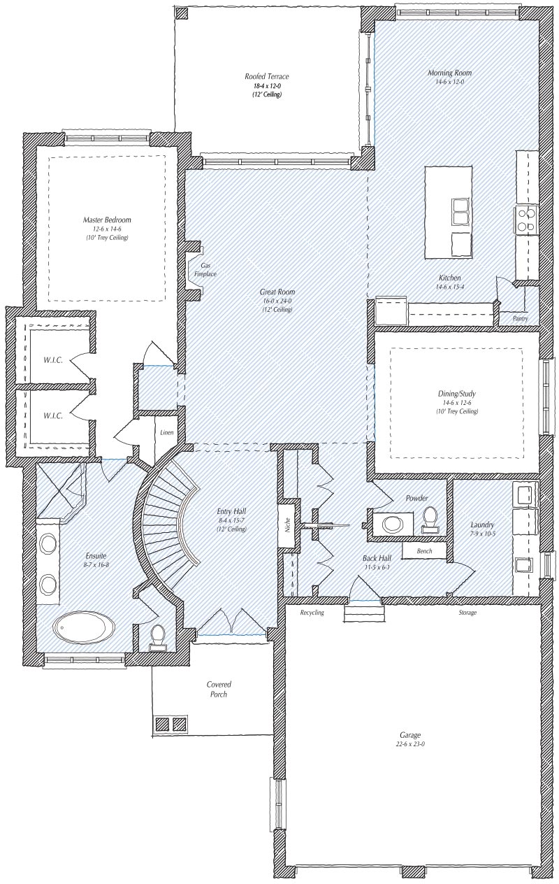 The Rosedale Floorplan